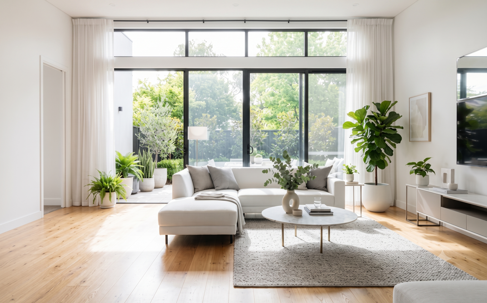 Clean, sparkling interior in Pittsburgh